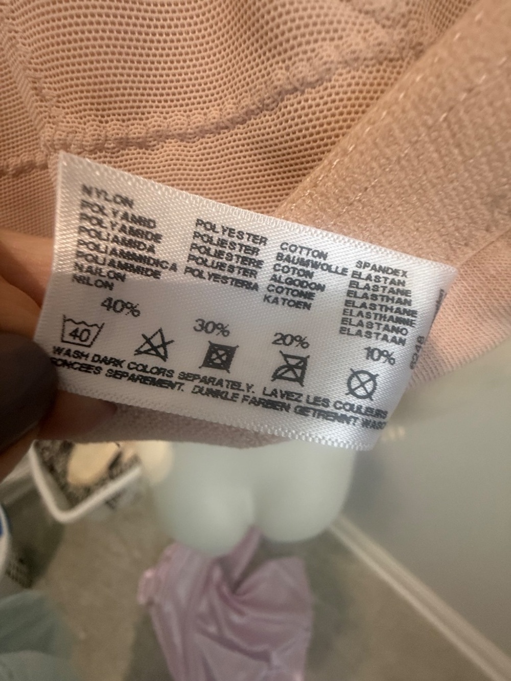 Glamorise bra,48 C. Nude - Picture 11 of 11